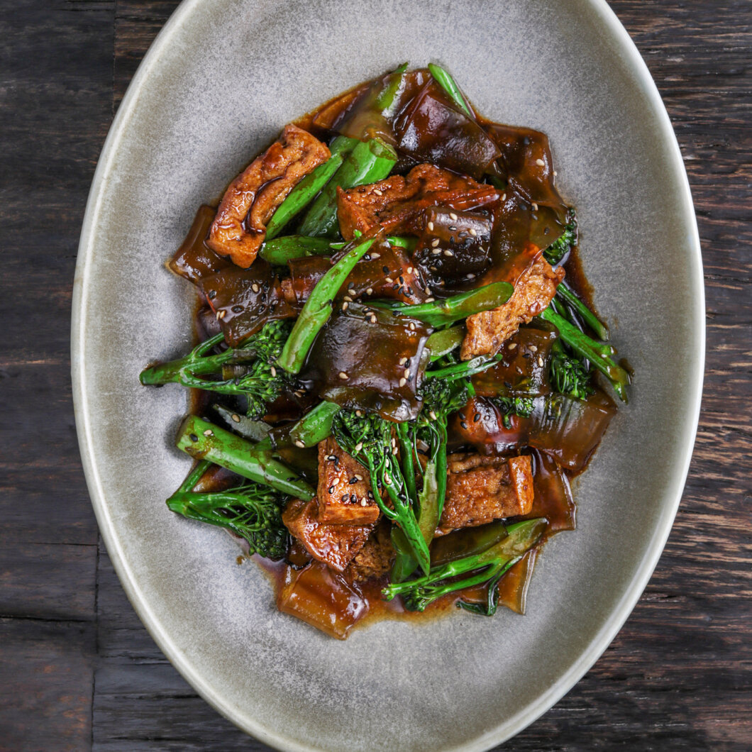 Teriyaki Tofu & Broccoli Noodle Stir-Fry